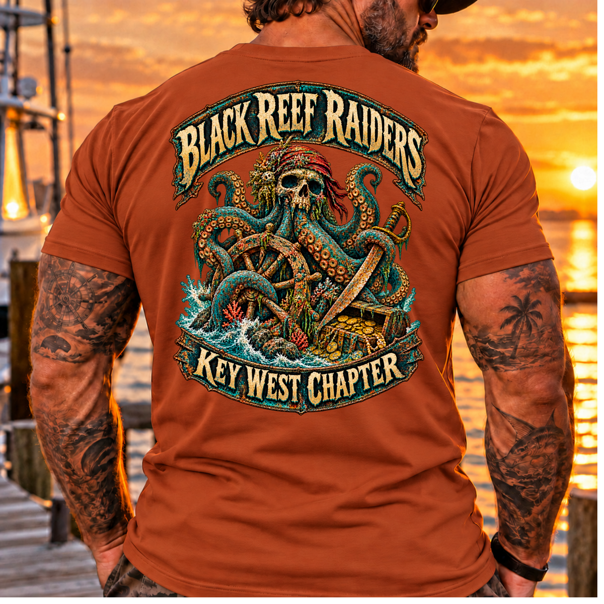 Black Reef Raiders Key West Chapter Tee