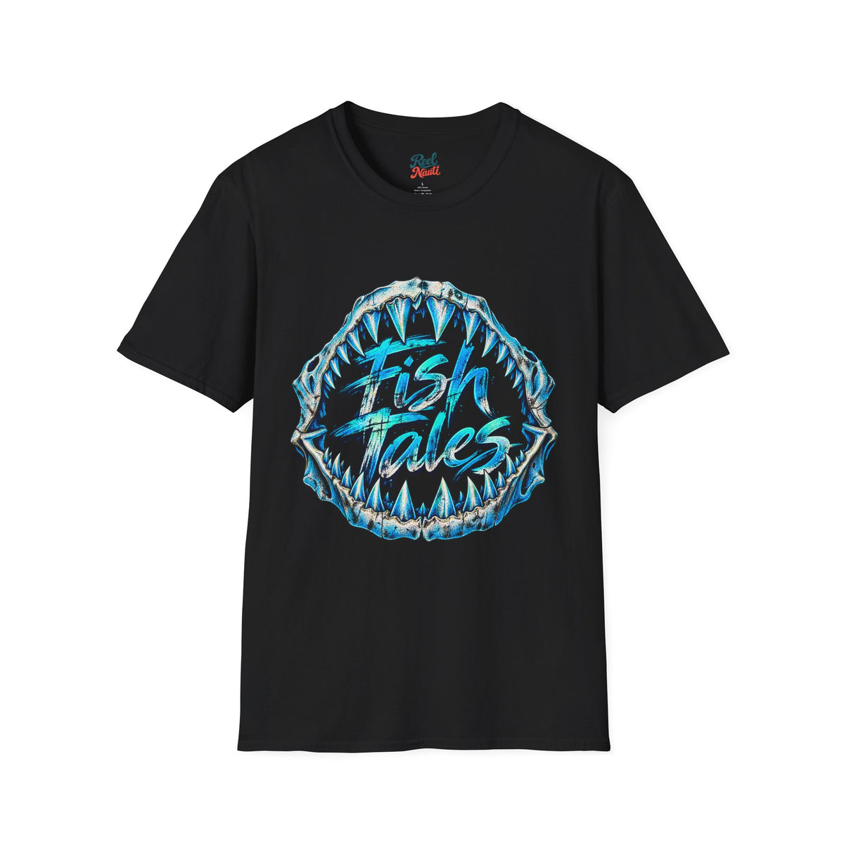 Reel Nauti Egret Sea life Collection Softstyle T-Shirt