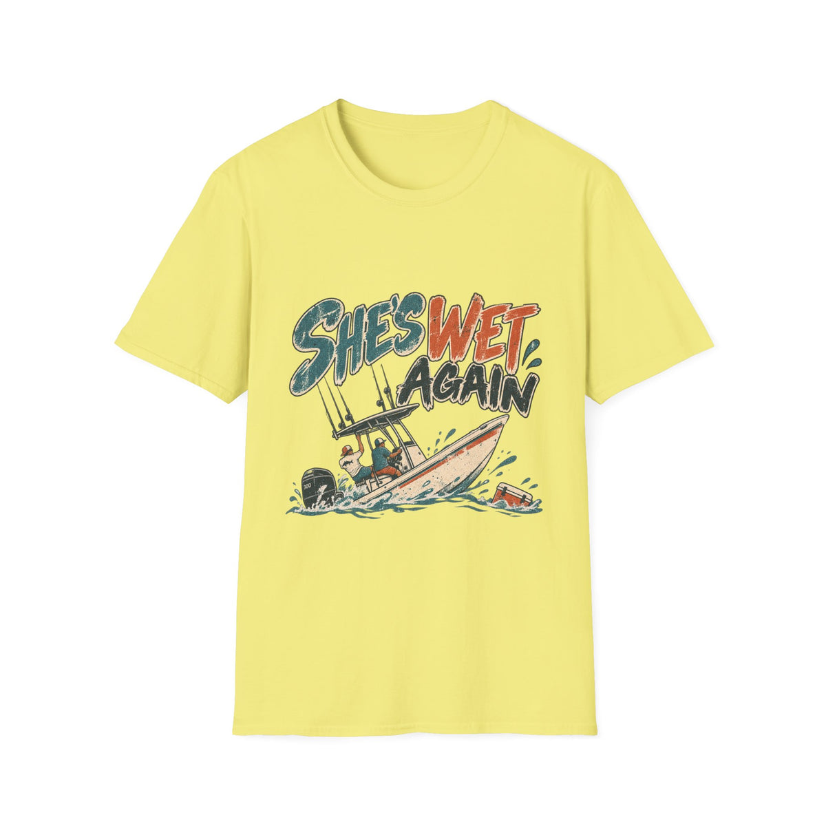 Reel Nauti She’s Wet Again Coastal T-Shirt