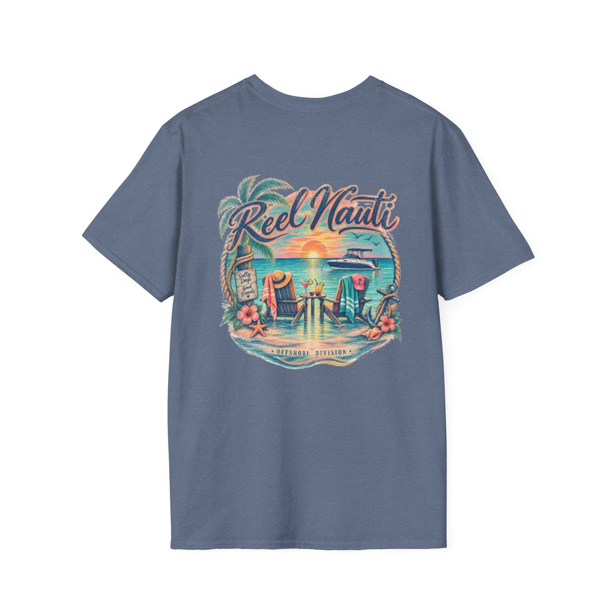 Reel Nauti Offshore Division Coastal T-Shirt