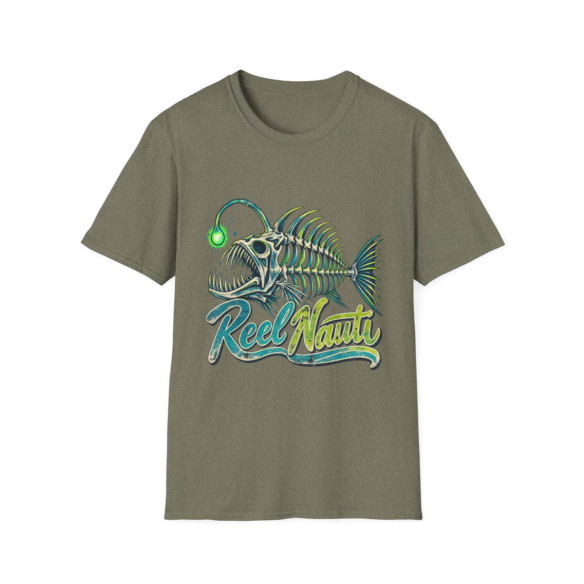 Reel Nauti Angler Fish Offshore Fishing T-Shirt