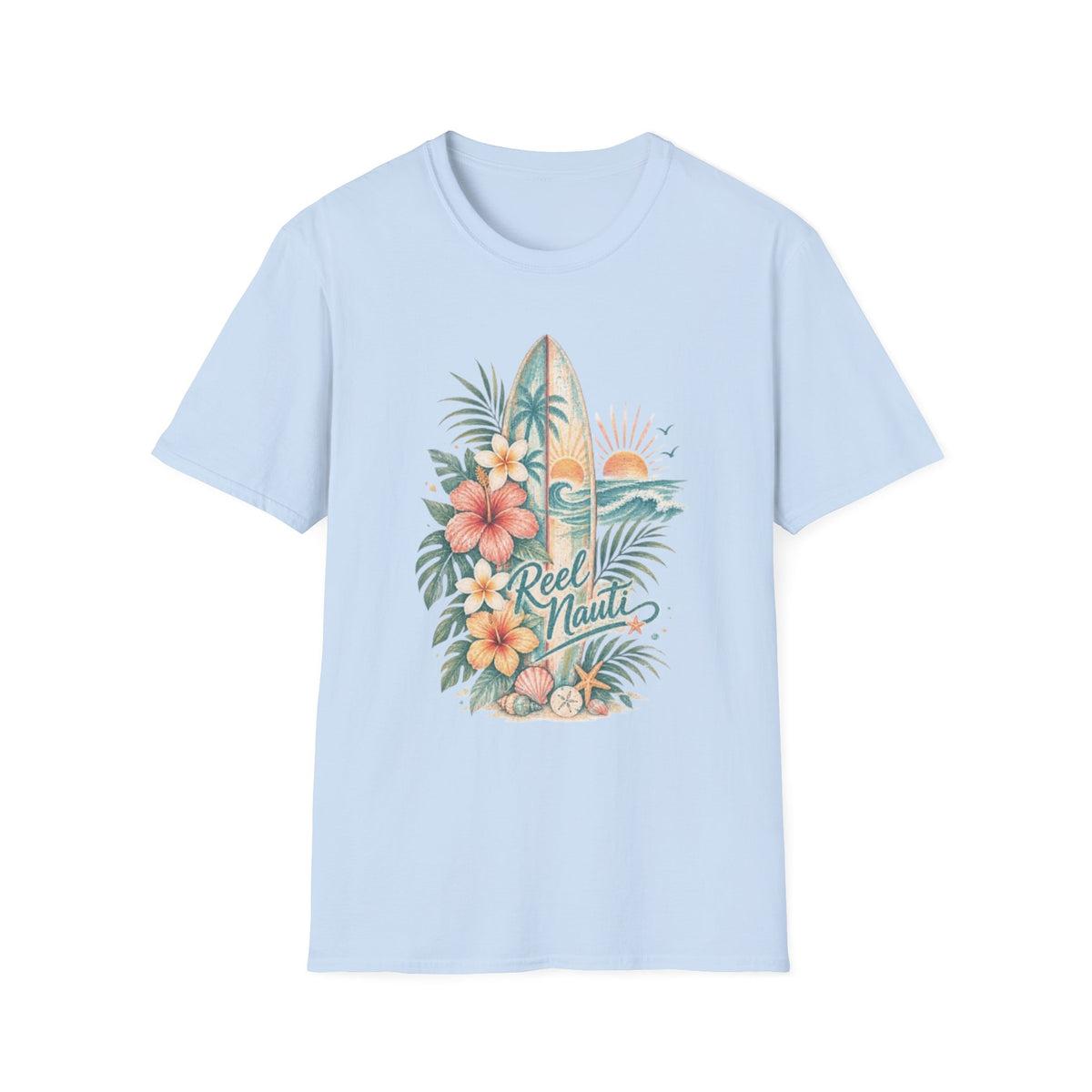 Reel Nauti Beach T-Shirt