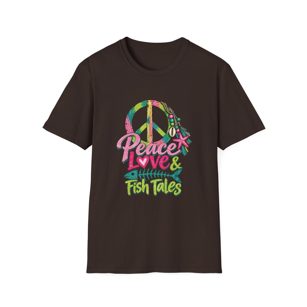 Peace Love and Fish Tales T-Shirti