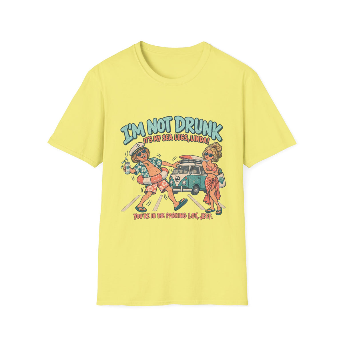 I Am Not Drunk Linda  Coastal T-Shirt