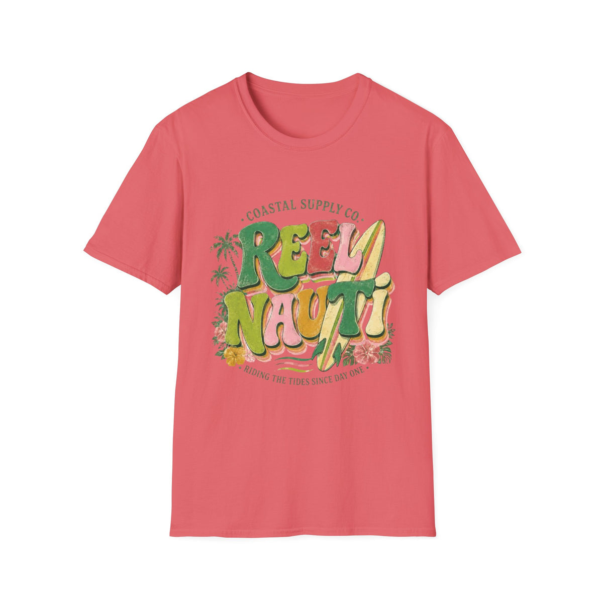 Reel Nauti Retro Surf T-Shirt
