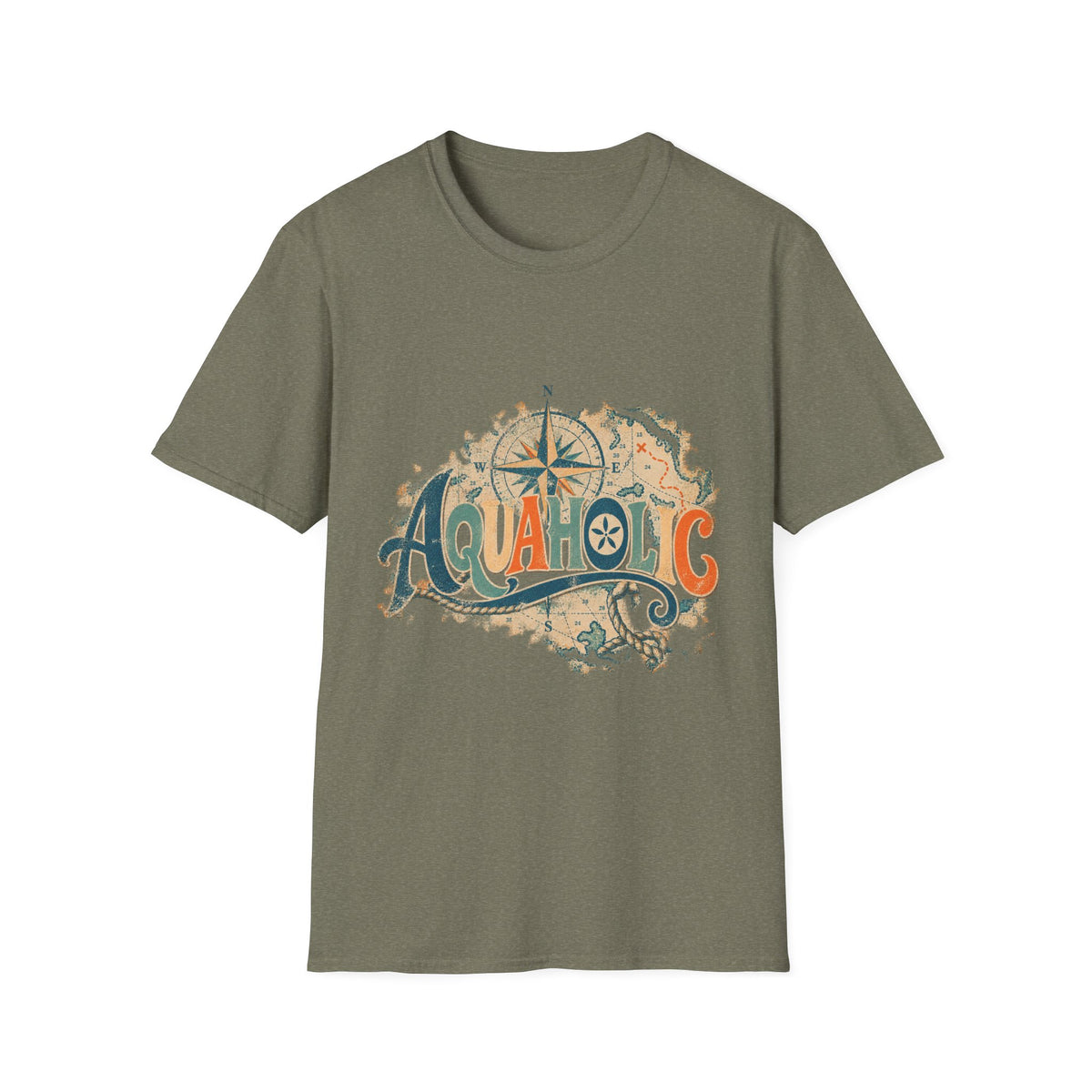Aquaholic Coastal Vacation T-Shirt