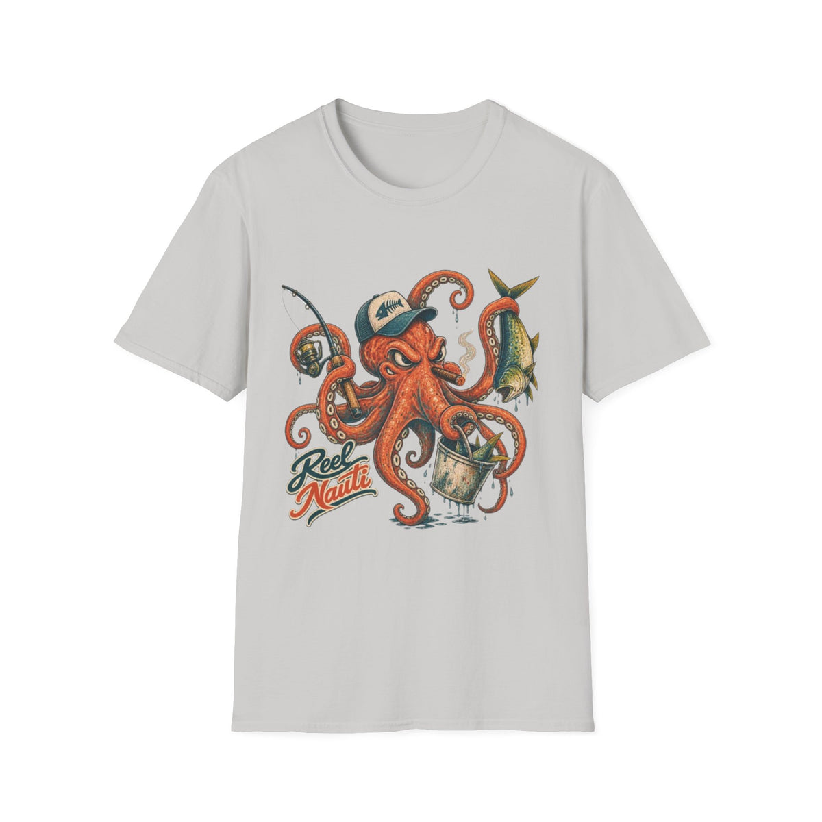 Reel Nauti Octopus Offshore Fishing T-Shirt