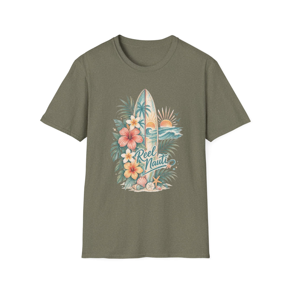Reel Nauti Beach T-Shirt