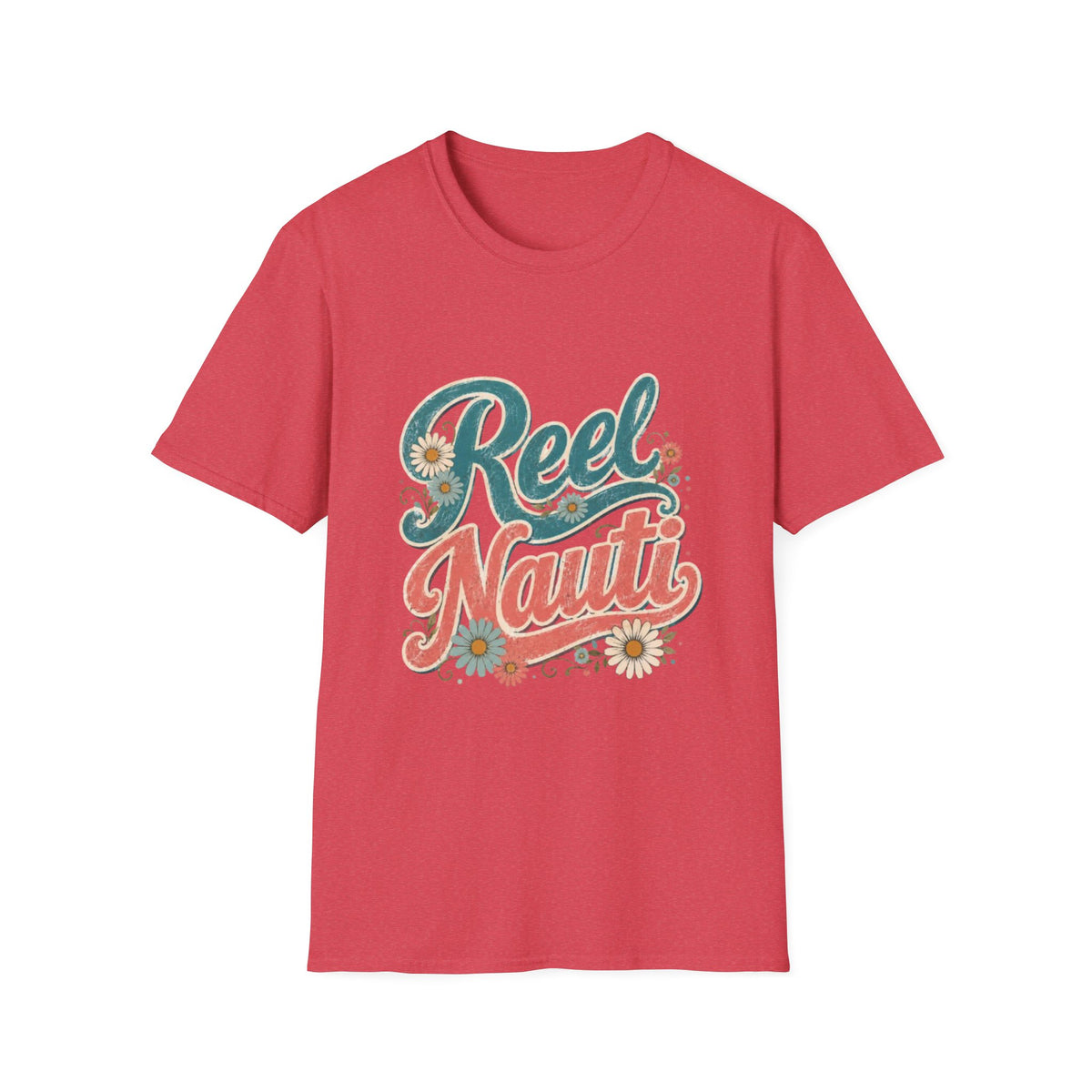 Reel Nauti Daisy Coastal Beach T-Shirt