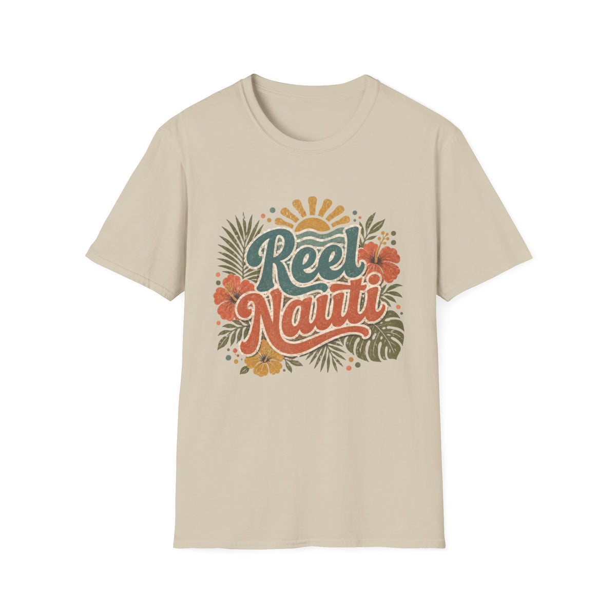 Reel Nauti Retro Floral  T-Shirt