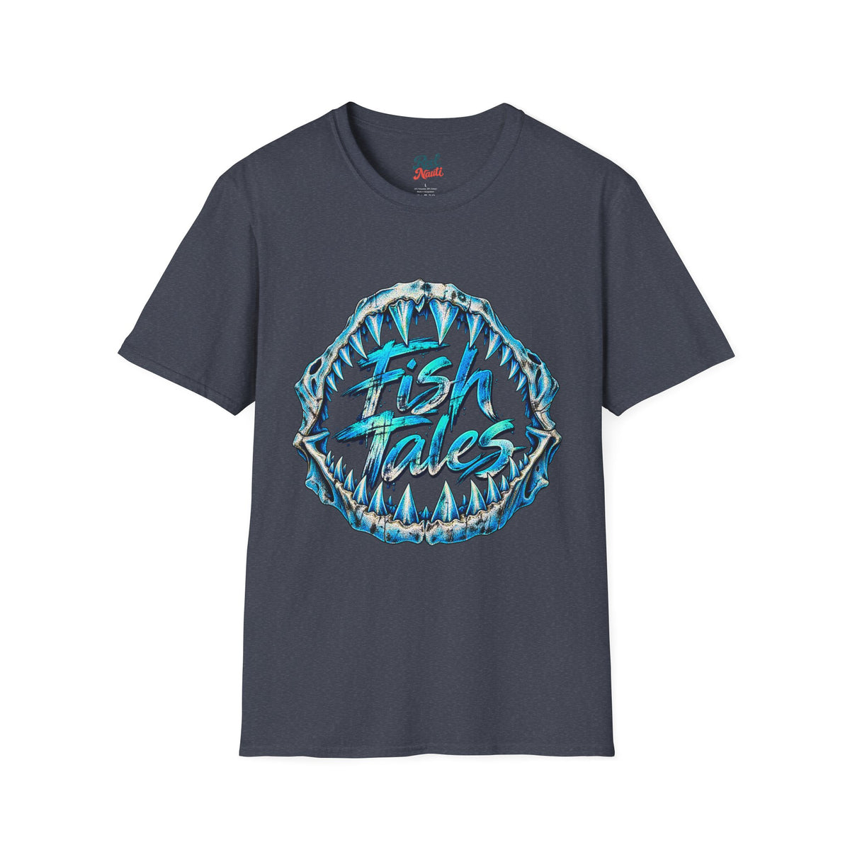 Reel Nauti Egret Sea life Collection Softstyle T-Shirt
