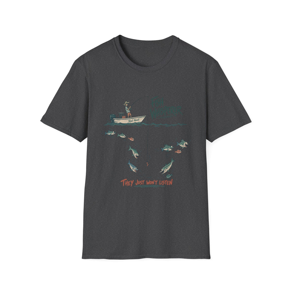 Reel Nauti Fish Whisperer Coastal T-Shirt