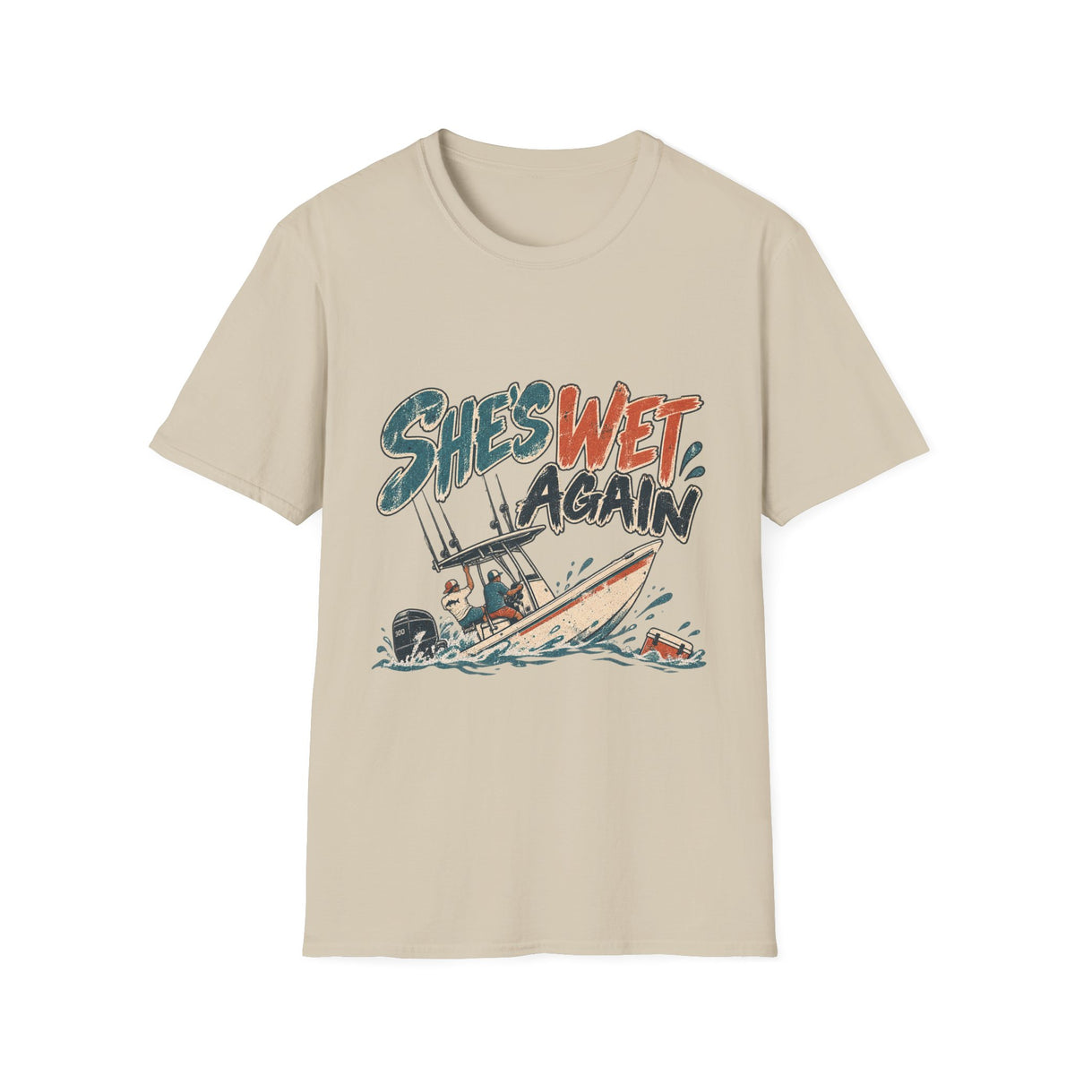 Reel Nauti She’s Wet Again Coastal T-Shirt