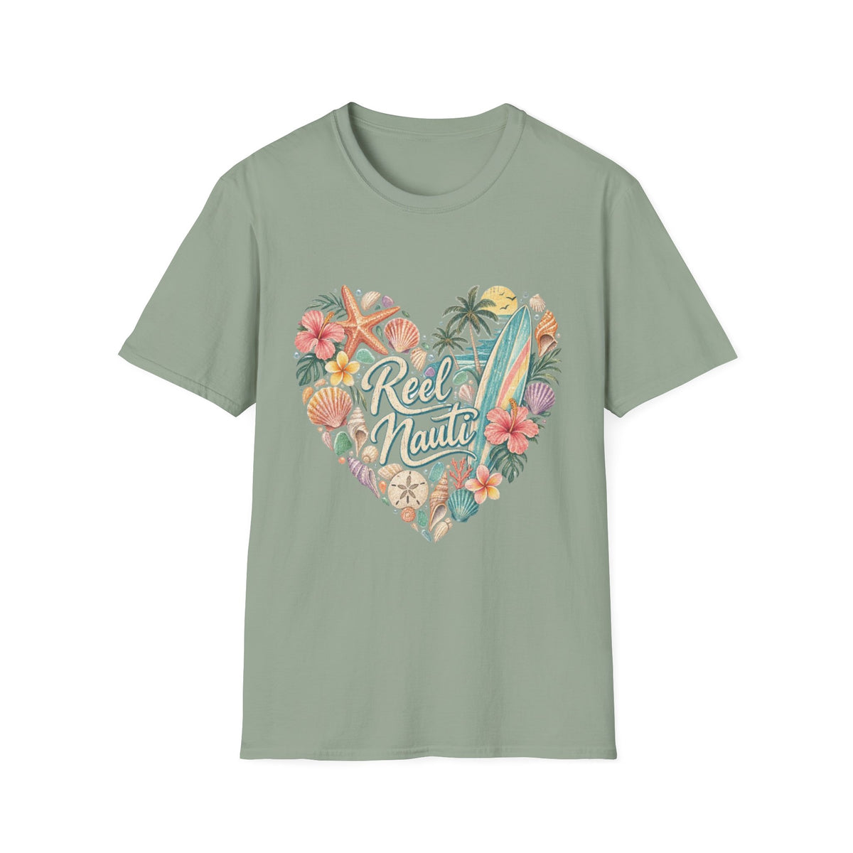 Reel Nauti Beach T-Shirt