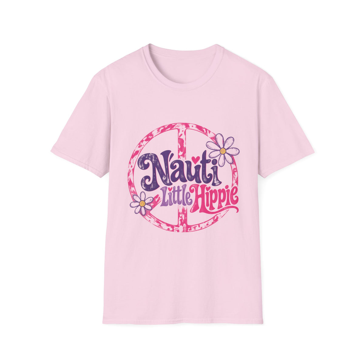 Nauti Little Hippie Retro Coastal Beach T-Shirt
