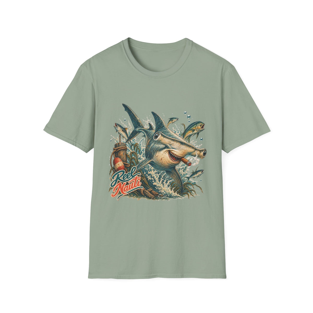 Reel Nauti Hammerhead Offshore Fishing T-Shirt