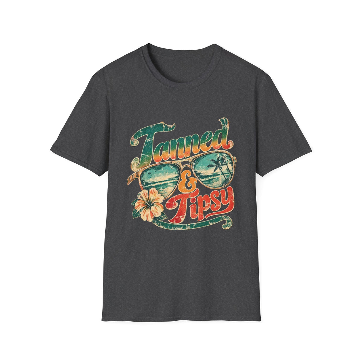 Tanned and Tipsy Coastal T-Shirt