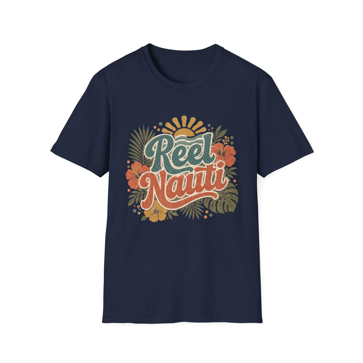 Reel Nauti Retro Floral  T-Shirt