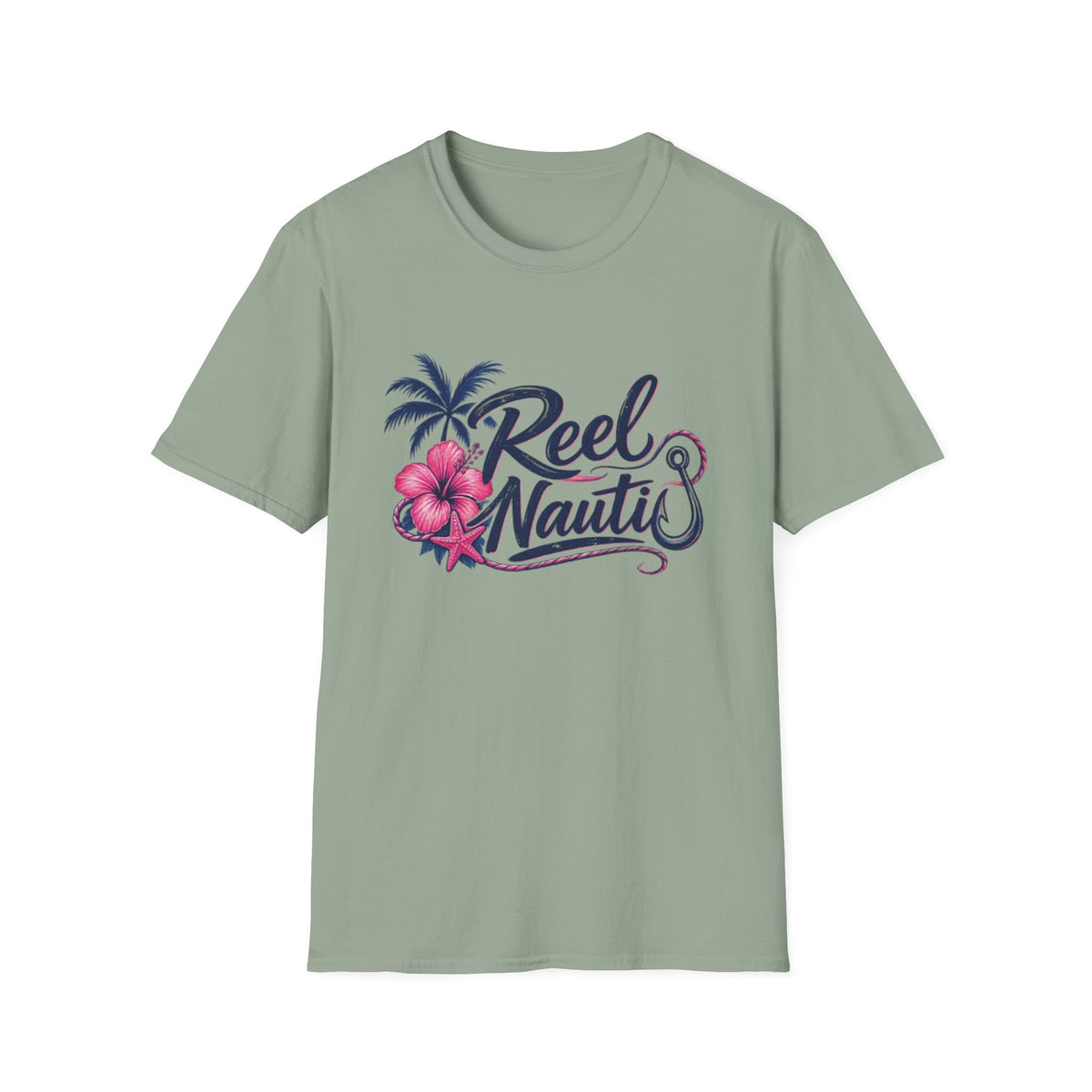 Reel Nauti Floral Coastal 
T-Shirt