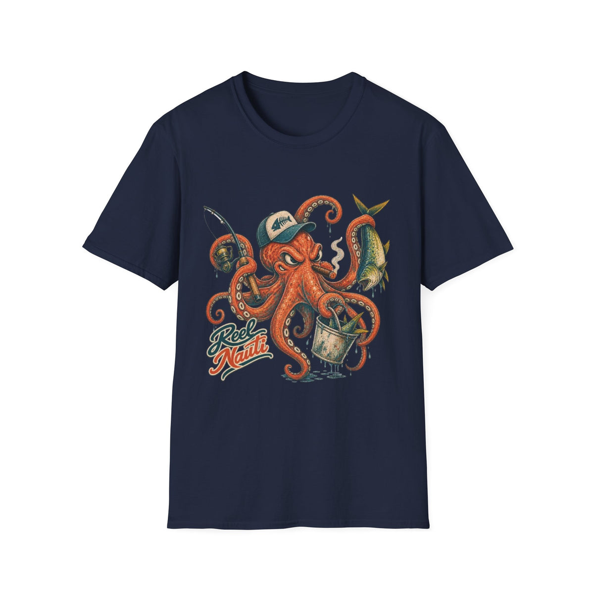 Reel Nauti Octopus Offshore Fishing T-Shirt