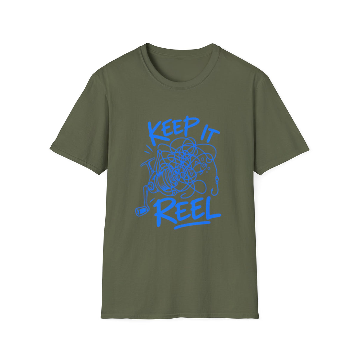 Keep it Reel Fish Shirt Offshore Fishing T-Shirt