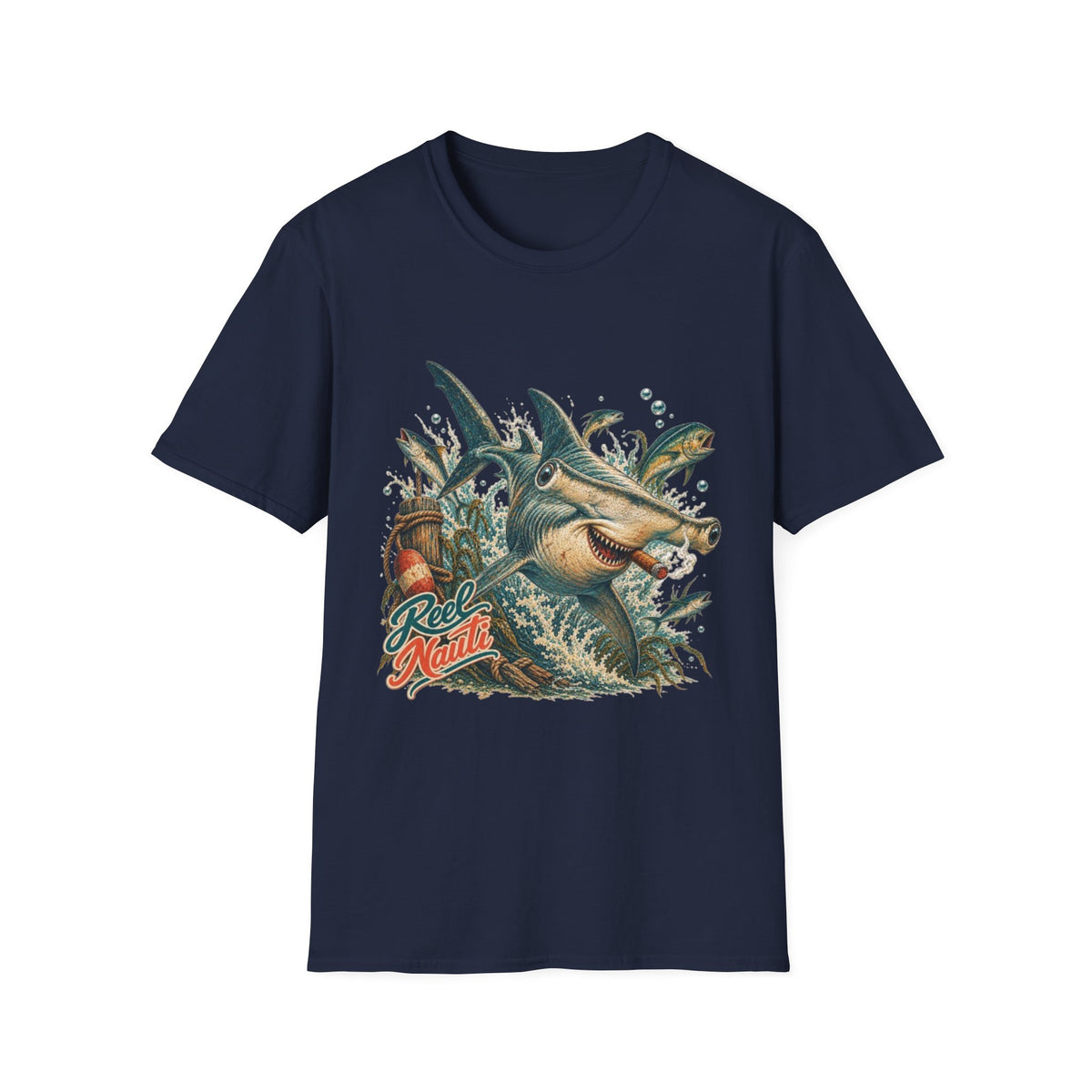 Reel Nauti Hammerhead Offshore Fishing T-Shirt