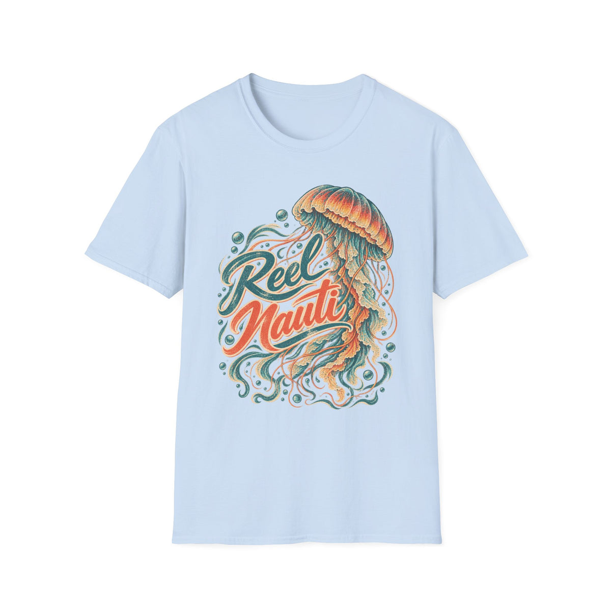 Reel Nauti Octopus Sea Life  T-Shirt