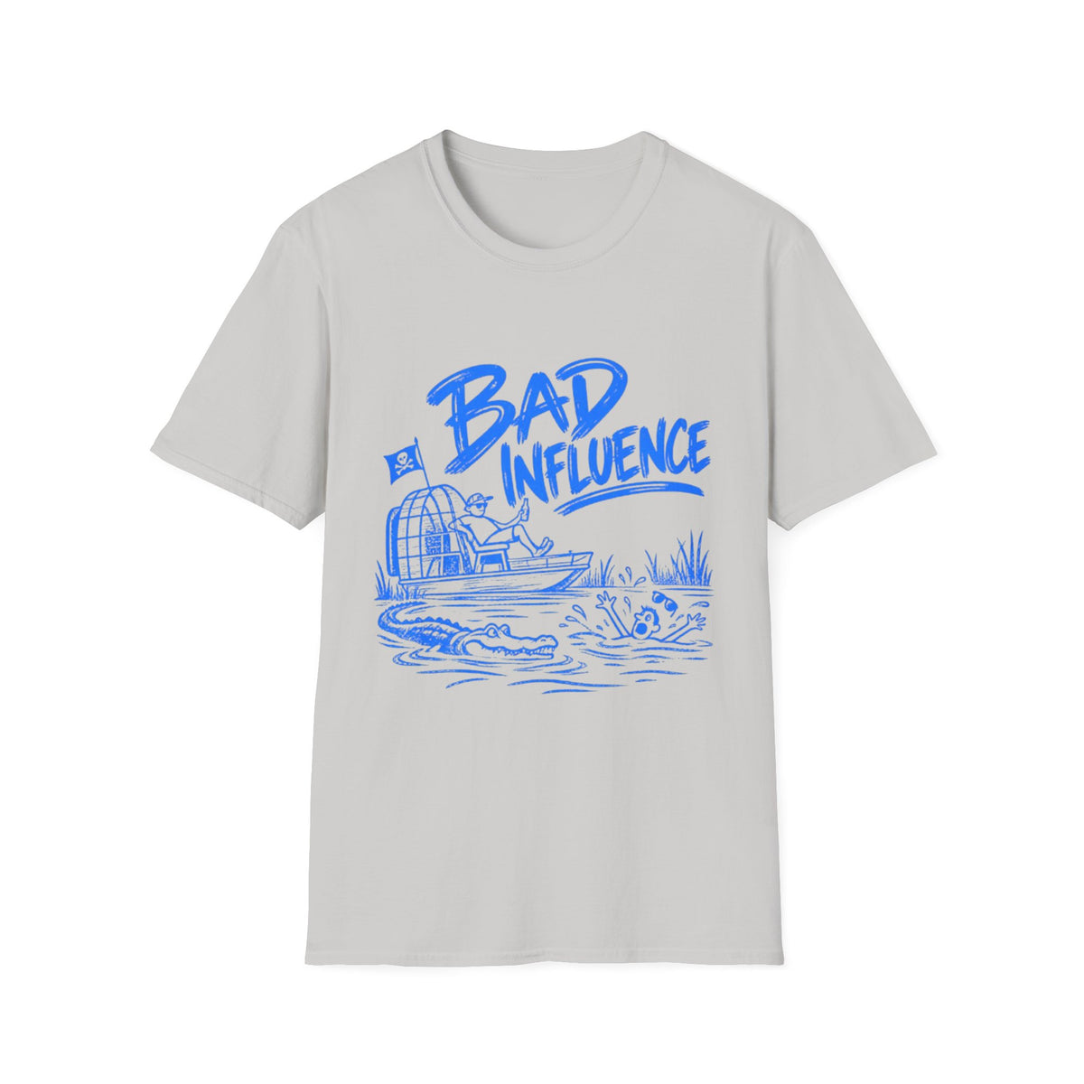 Bad Influence Fish Shirt Offshore Fishing T-Shirt