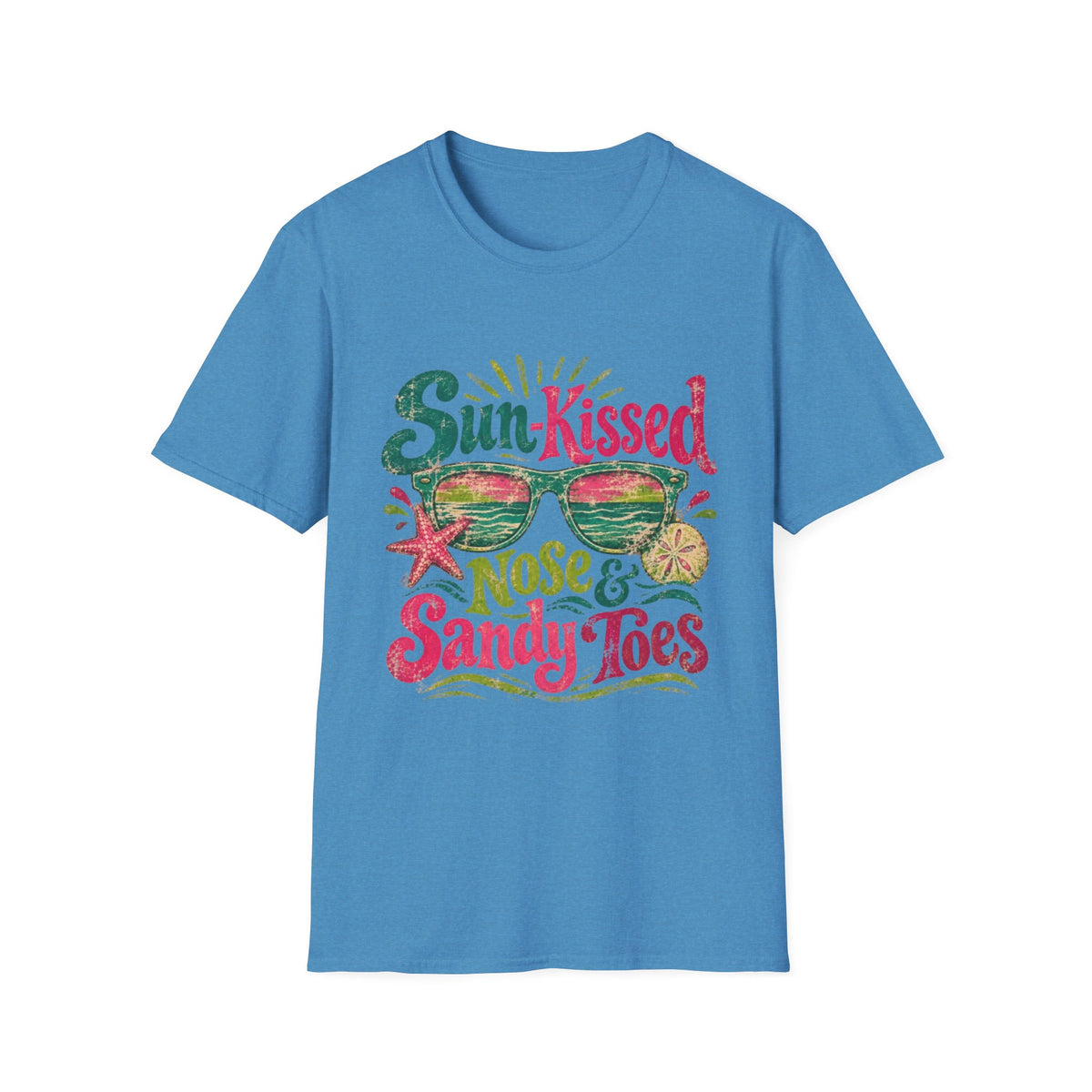 Sun-Kissed Nose and Sandy Toes Sleeve T-Shirt