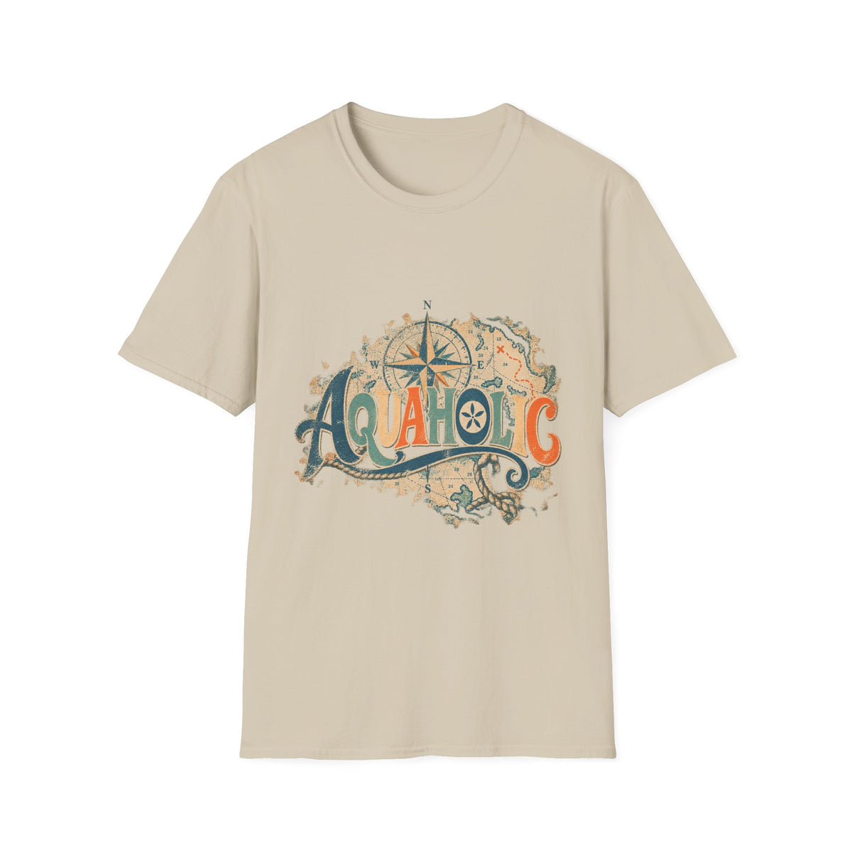 Aquaholic Coastal Vacation T-Shirt