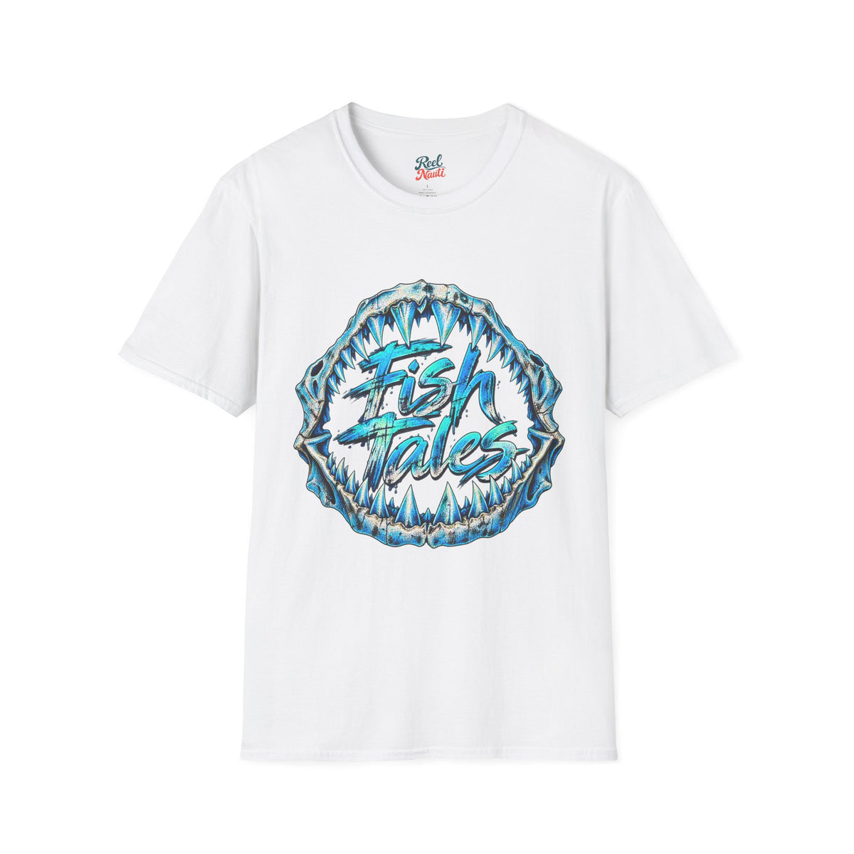Reel Nauti Egret Sea life Collection Softstyle T-Shirt