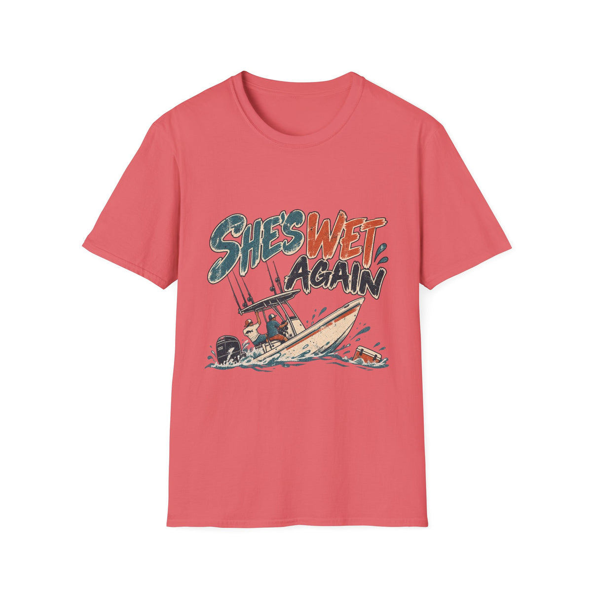 Reel Nauti She’s Wet Again Coastal T-Shirt