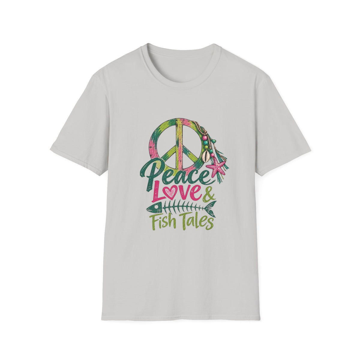 Peace Love and Fish Tales T-Shirti