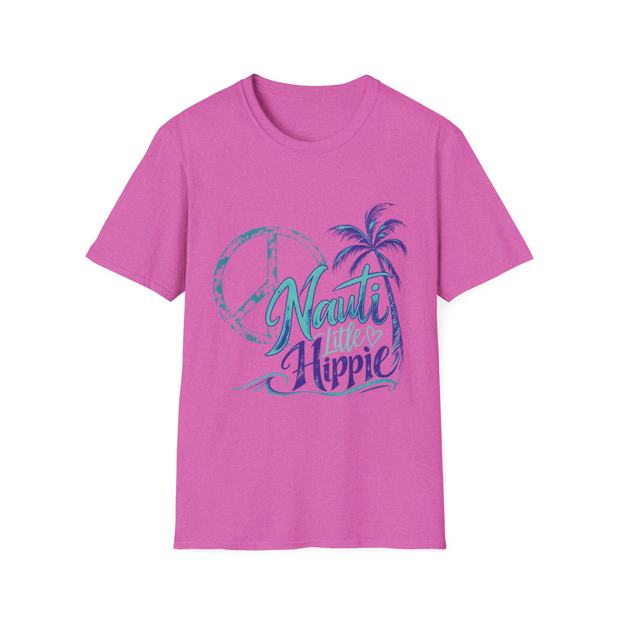 Nauti Little Hippie Retro Coastal Beach T-Shirt