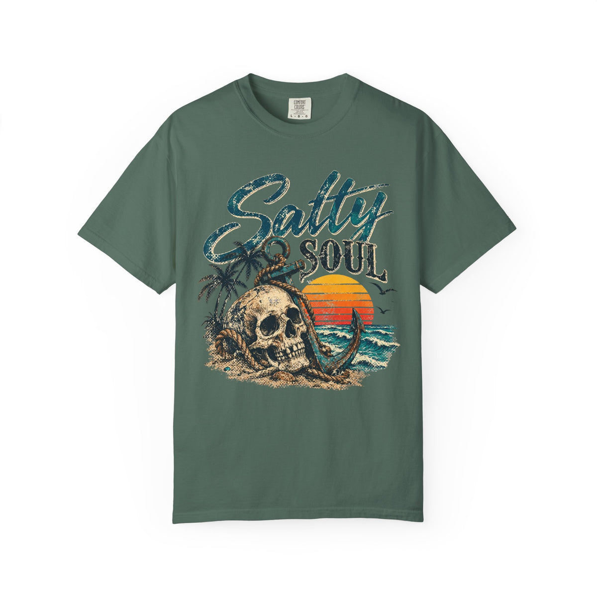 Salty Soul Skull T-Shirt