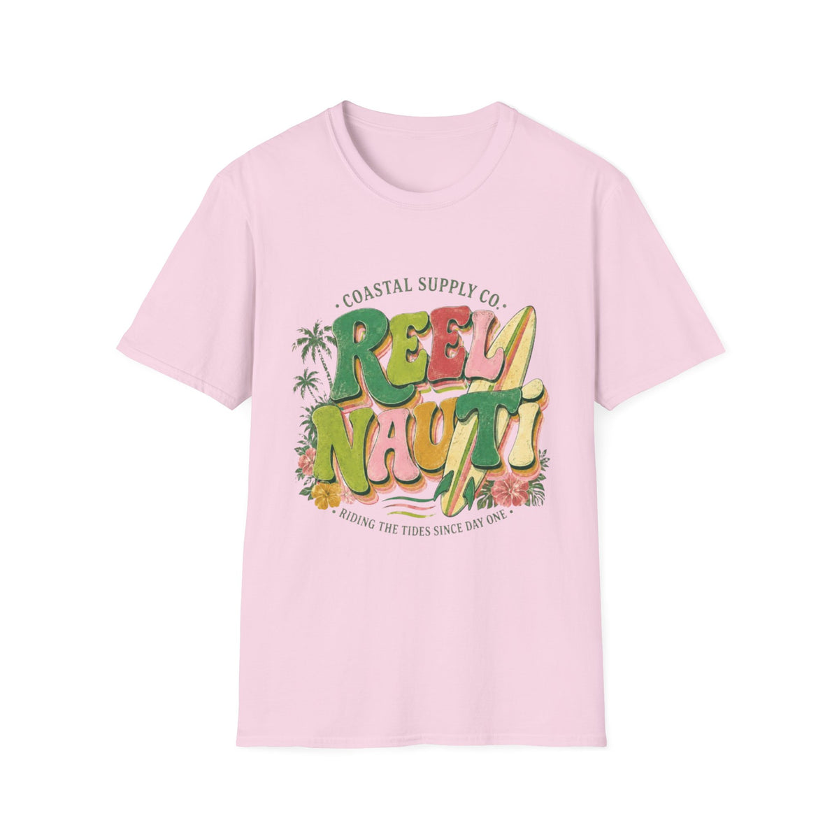 Reel Nauti Retro Surf T-Shirt