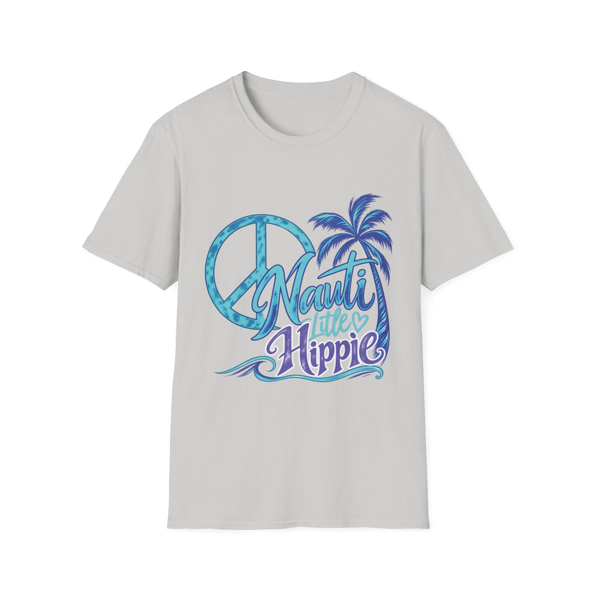 Nauti Little Hippie Retro Coastal Beach T-Shirt