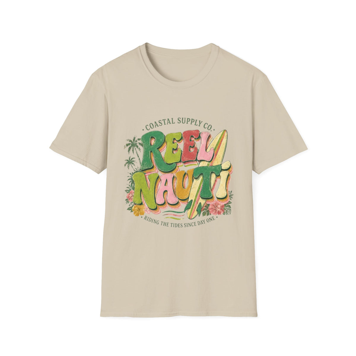 Reel Nauti Retro Surf T-Shirt