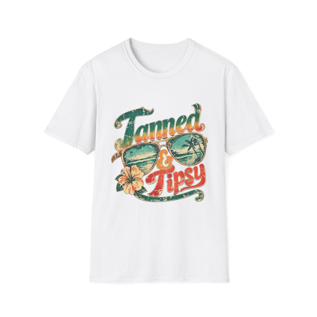 Tanned and Tipsy Coastal T-Shirt