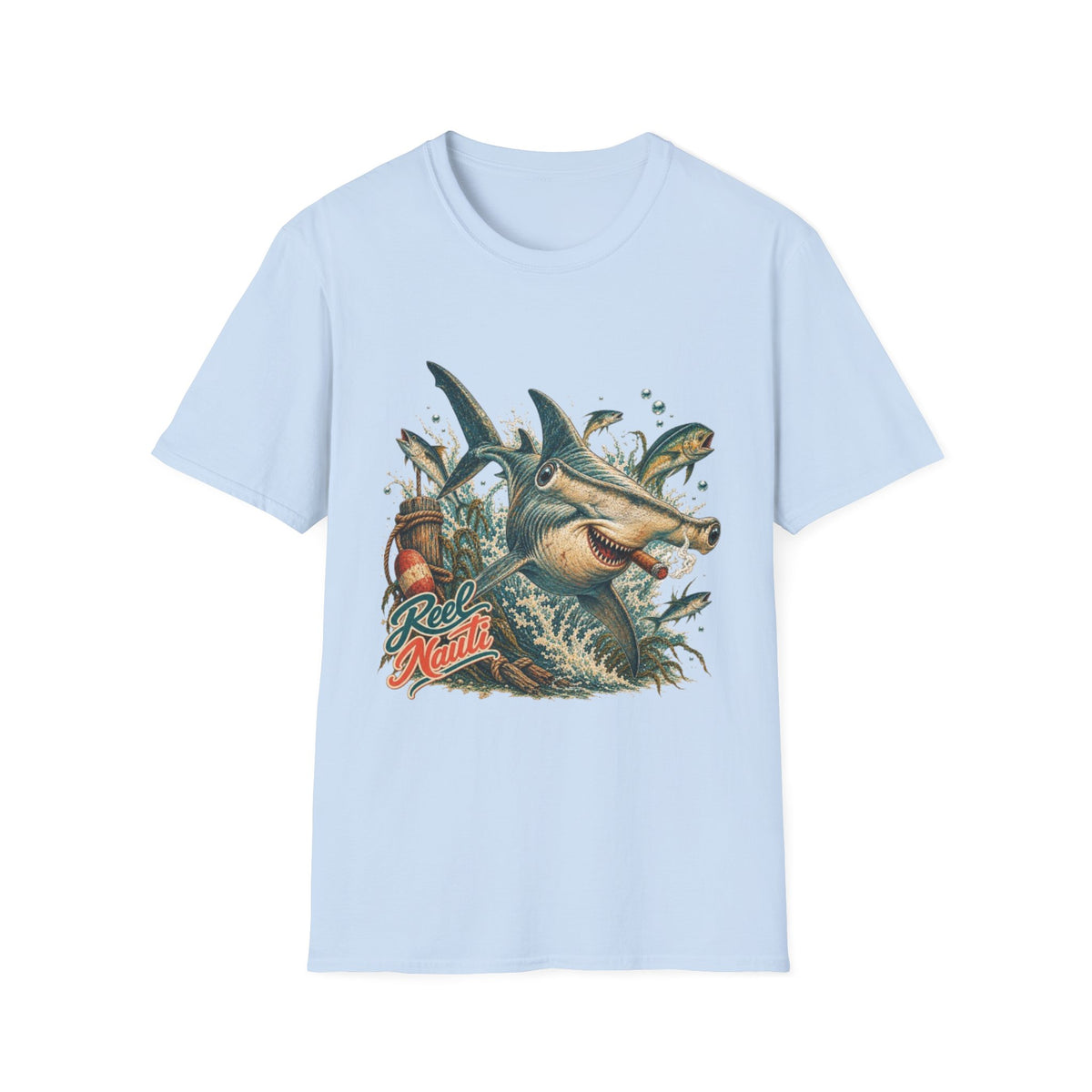 Reel Nauti Hammerhead Offshore Fishing T-Shirt