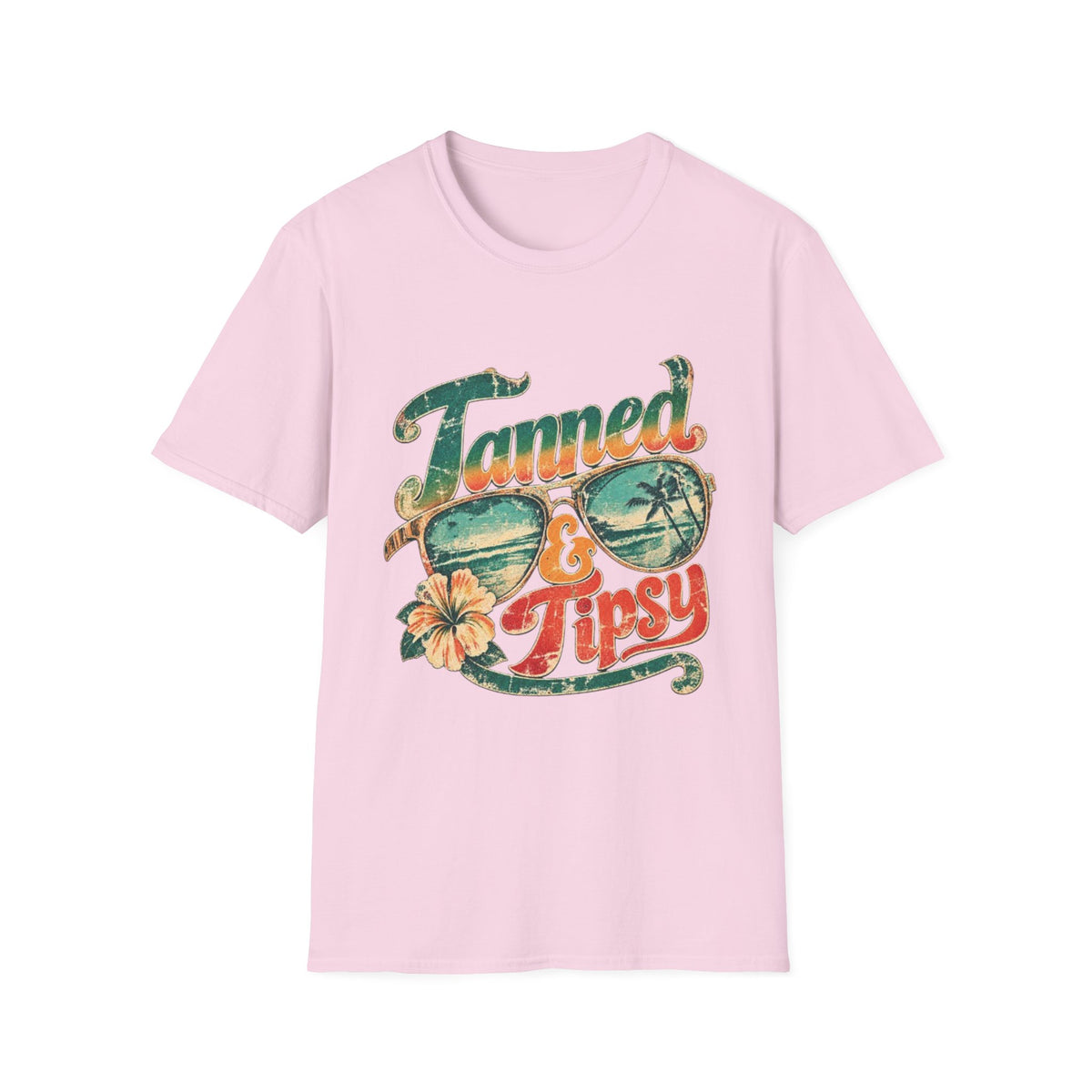 Tanned and Tipsy Coastal T-Shirt