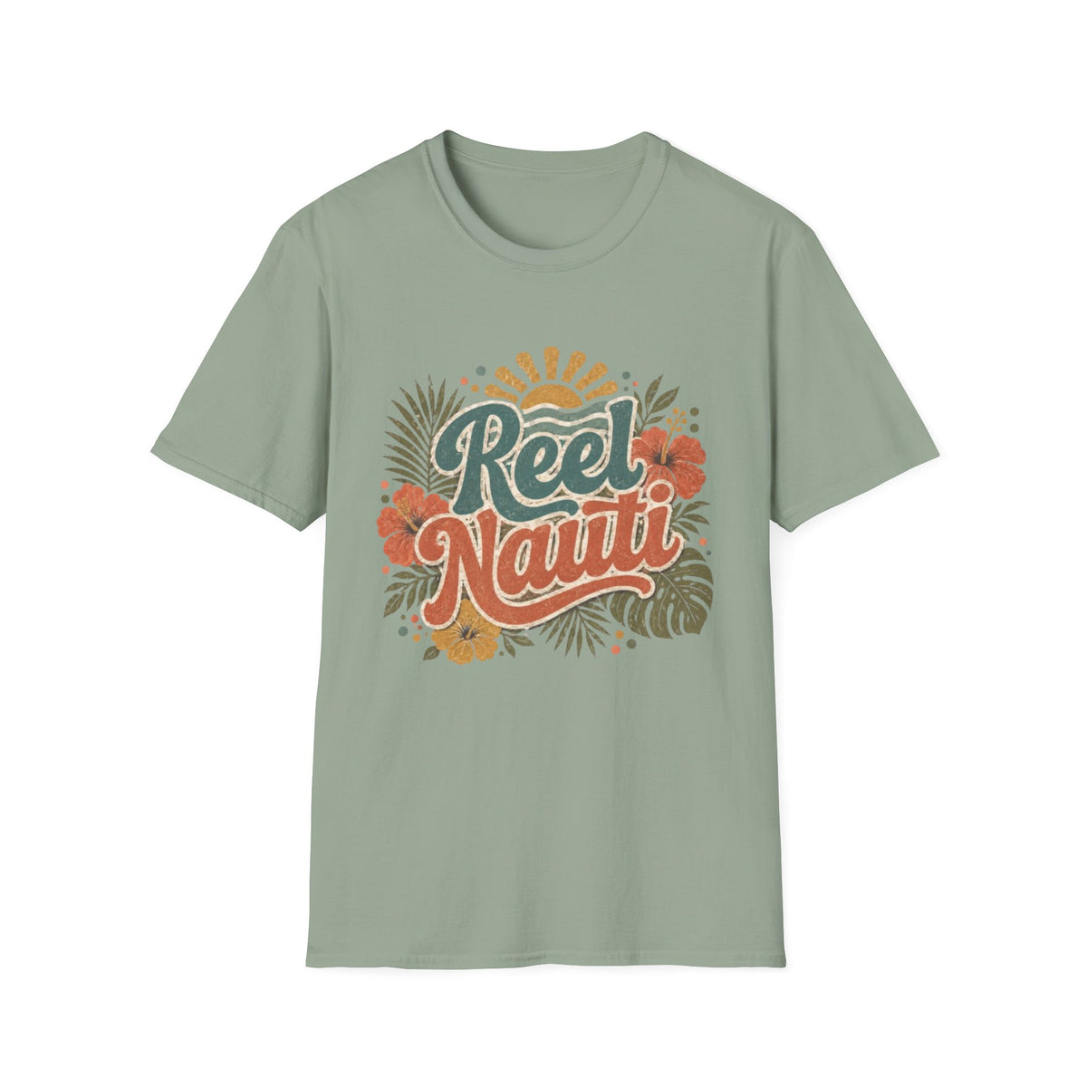 Reel Nauti Retro Floral  T-Shirt