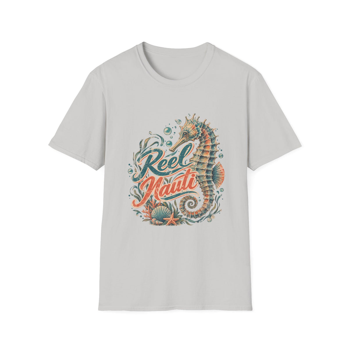 Reel Nauti Sea Horse Offshore Fishing T-Shirt