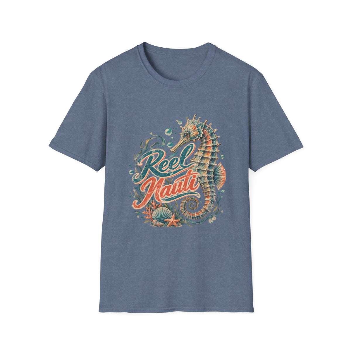 Reel Nauti Sea Horse Offshore Fishing T-Shirt