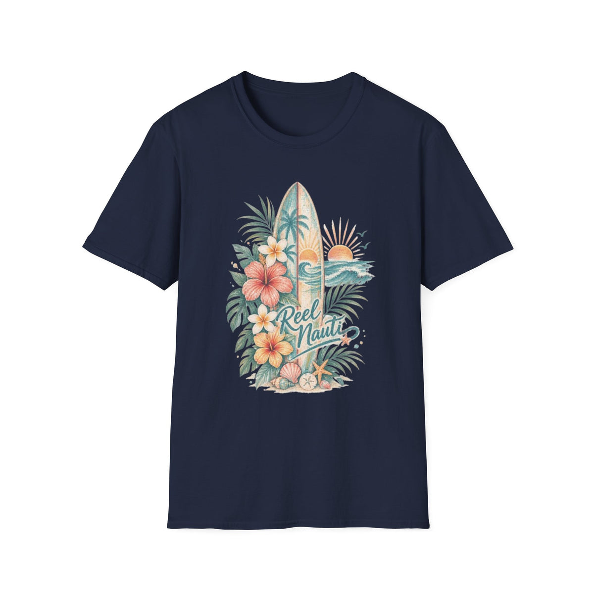 Reel Nauti Beach T-Shirt