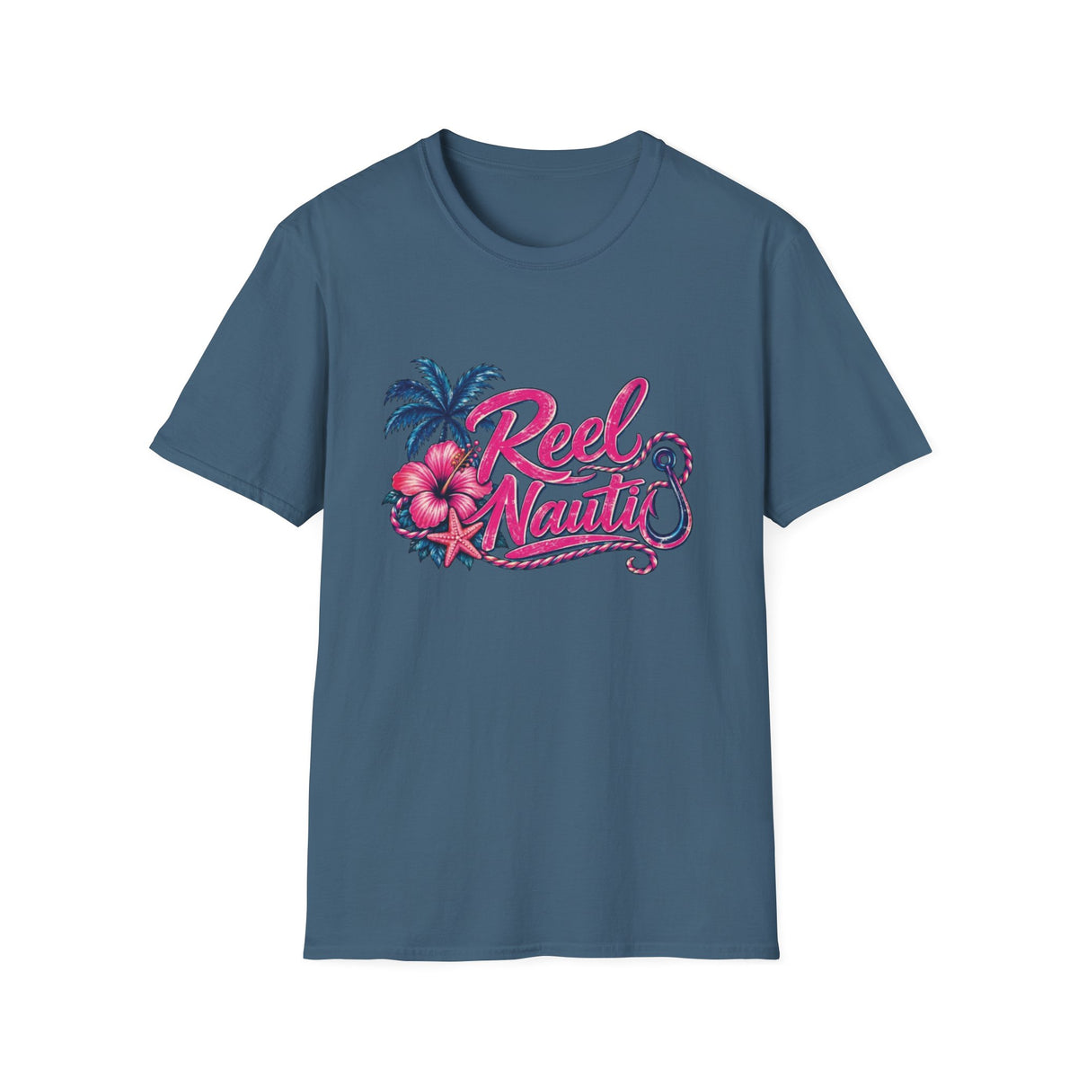 Reel Nauti Floral Coastal 
T-Shirt