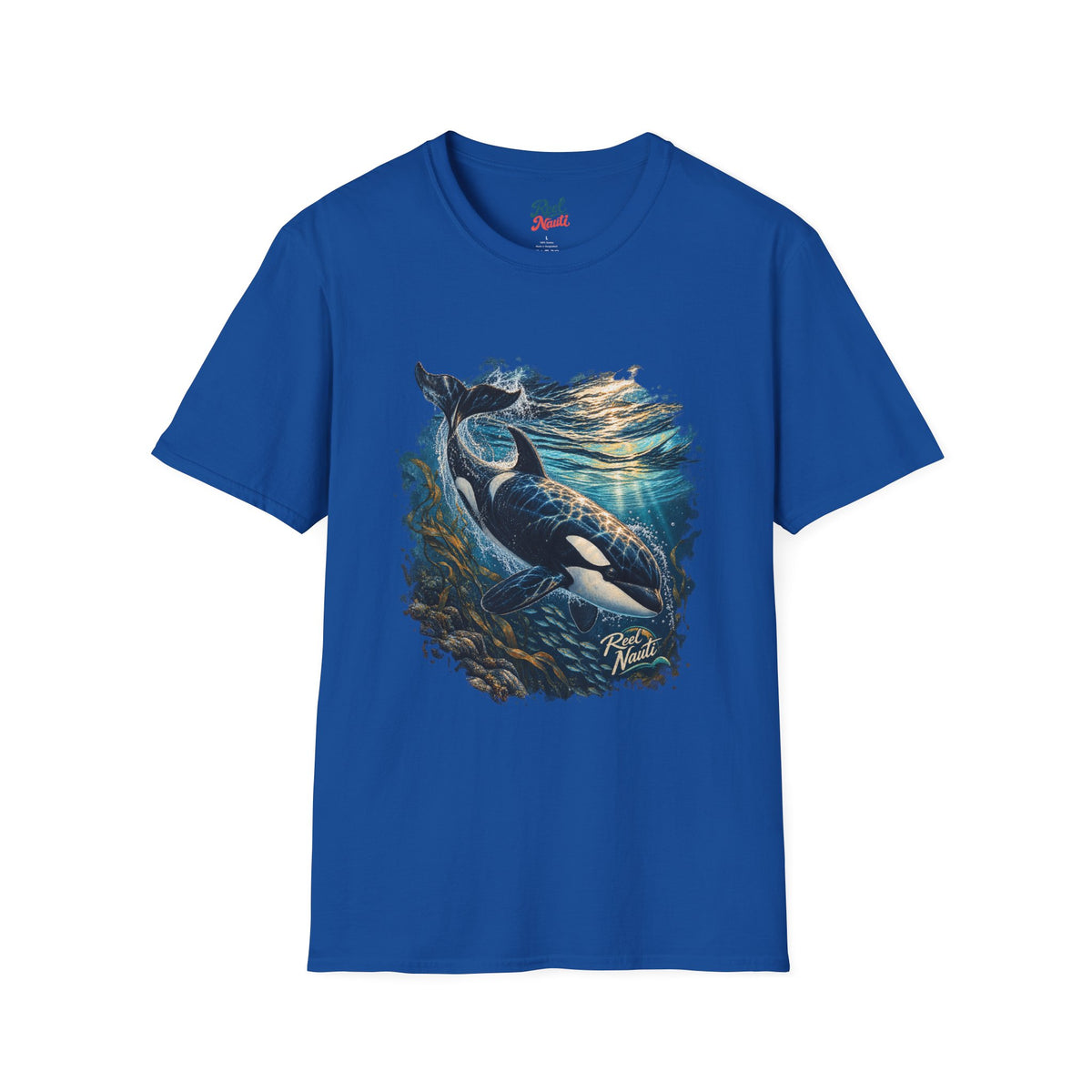 Reel Nauti Orca Underwater T-Shirt