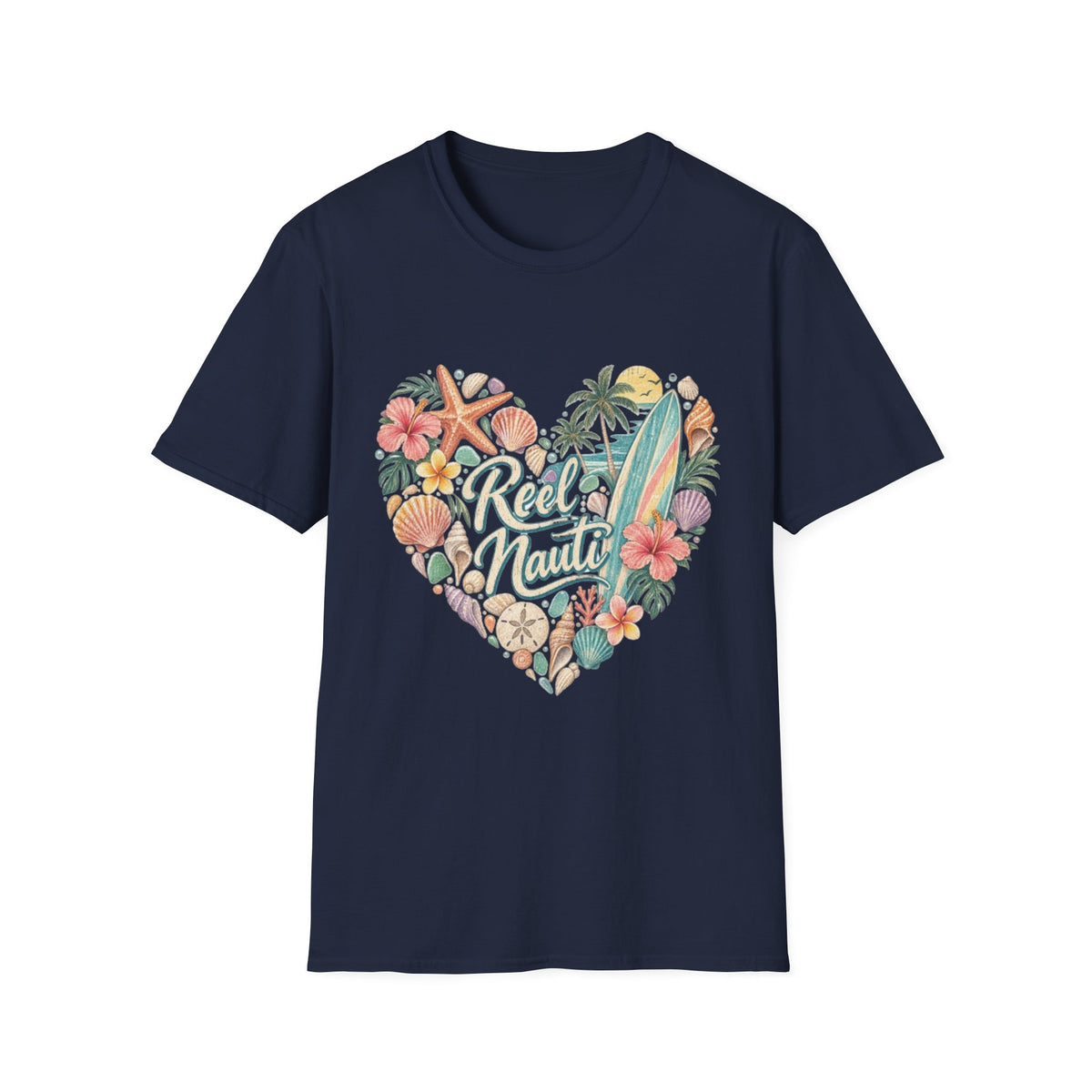 Reel Nauti Beach T-Shirt