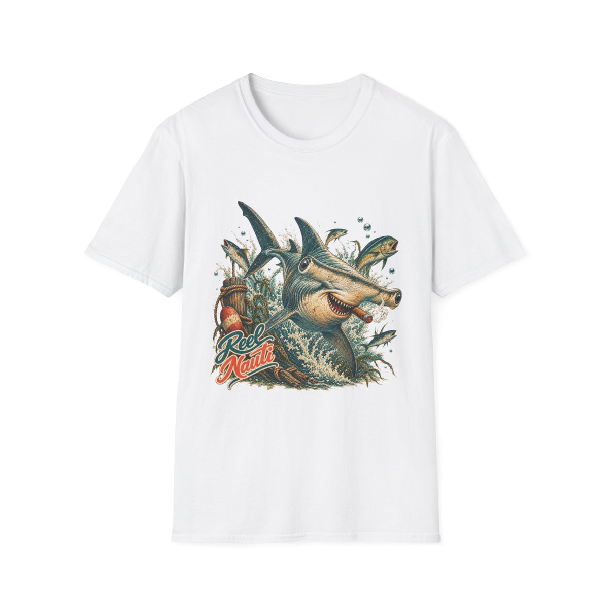 Reel Nauti Hammerhead Offshore Fishing T-Shirt