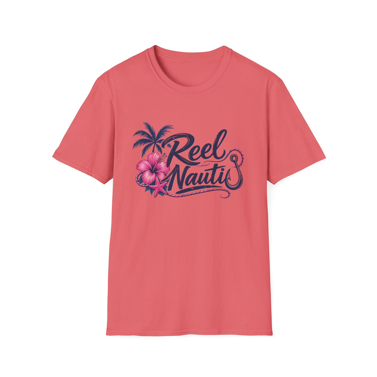 Reel Nauti Floral Coastal 
T-Shirt